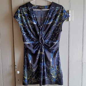 Anna Scott Fall Tunic Top Dress Size L/XL